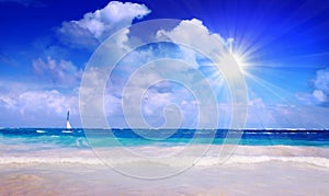 Caribbean Dream beach.