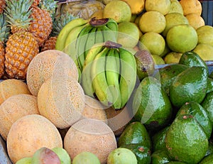 Caribbean fruit cocktail