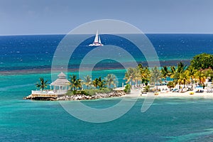 Caribbean Inlet to Ocho Rios, Jamaica