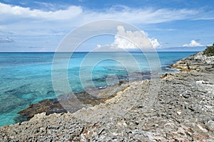 Caribbean Island Rocky Coastline
