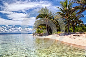 Caribbean island in San Blas