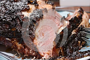 Caribbean jerk Ham Roast