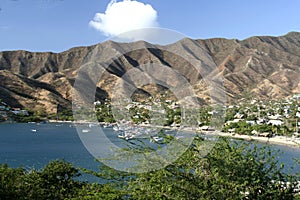 Caribbean Sea. Taganga Bay. Colombia.