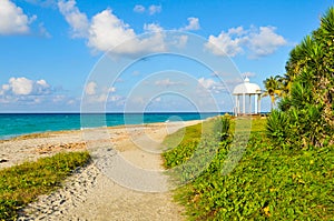 Caribbean Sea in Varadero, Cuba