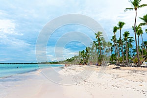 Caribbean sea view, bavaro beach