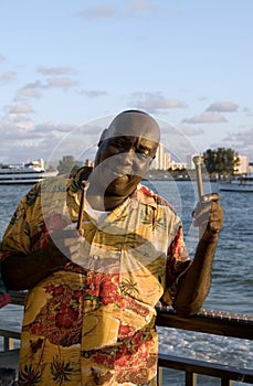 Caribbean Steel Drummer