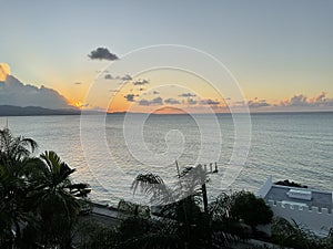 Caribbean sunset in Montego Bay