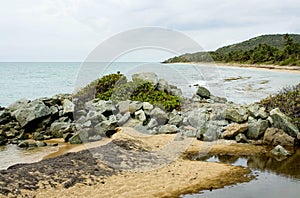 Caribbean water lagoon vista Vieques Puerto Rico