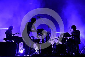 Caribou electronic band performs at Primavera Sound 2015 Festival