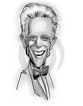 Caricature of Ted Danson (actor)