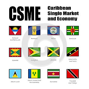 The CARICOM Single Market and Economy, also known as the Caribbean Single Market and Economy (CSME)Web