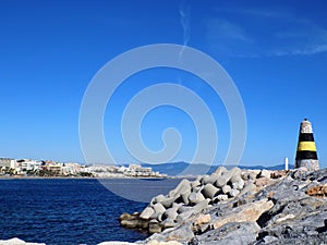 Carihuela beach-Torremolinos-andalusia- photo