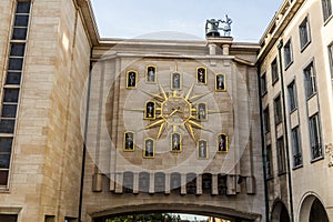 Carillon of the Mont des Arts in Brussels, capital of Belgi