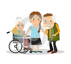 Caring for elderly patients