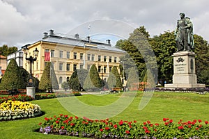 Carl Johans park. Norrkoping. Sweden