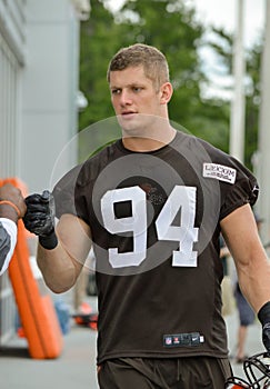 Carl Nassib 2017 NFL Cleveland Browns