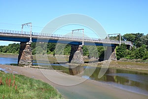 Carlisle Bridge, River Lune, Lancaster, Lancashire