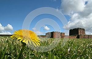 Carlisle Castle Low Angle