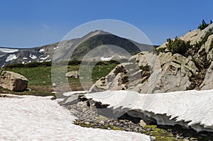 Carlit mountain and lakes , Les Bouillouses, France