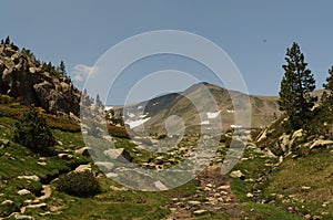 Carlit mountain and lakes , Les Bouillouses, France