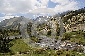 Carlit mountain and lakes , Les Bouillouses, France