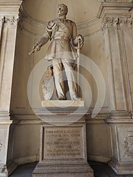 Carlo Alberto monument in Turin photo