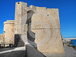 Carlo V Castle. Monopoli. Apulia.