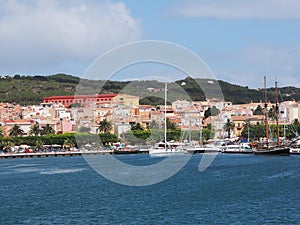 carloforte, san pietro, sardinia, italy photo