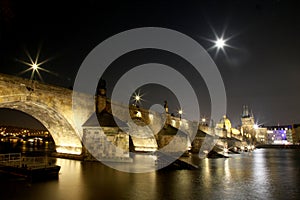 Carls bridge in Prague