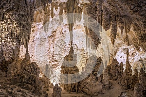 Carlsbad Cavern National Park, New Mexico, Inside of the Big Room