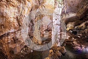 Carlsbad Cavern National Park, New Mexico, Inside of the Big Room