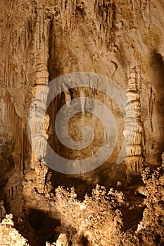 Carlsbad Caverns Rock Formations