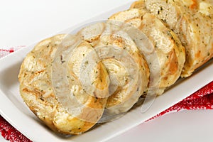 Carlsbad-style bread dumplings