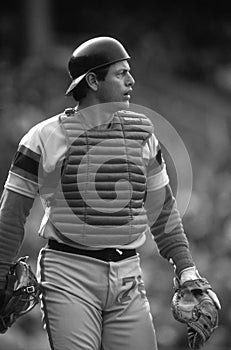 Carlton Fisk of the Chicago White Sox