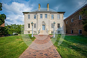 The Carlyle House, in the Old Town of Alexandria, Virginia. photo