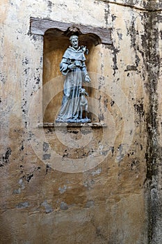 The Carmel Mission Basilica, the mission of San Carlos Borromeo, Carmel-by-the-Sea, California USA