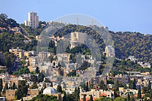 Carmel mountain in Haifa