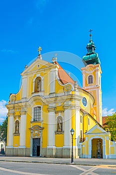 Carmelita Church in Gyor, Hungary...IMAGE photo