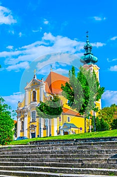 Carmelita Church in Gyor, Hungary...IMAGE photo