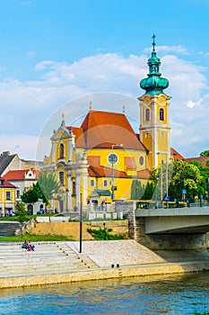 Carmelita Church in Gyor, Hungary...IMAGE photo