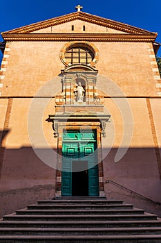 Carmelites chapel front at Toulouse