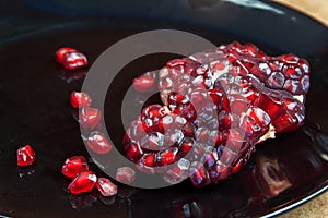 Carmine Pomegranate fruit