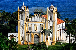 Carmo church olinda recife brazil