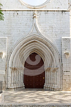 Carmo Convent Door, Lisbon Portugal