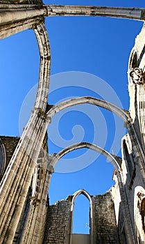 Carmo convent ruins photo