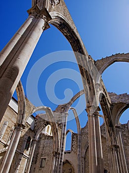 Carmo Ruins in Lisbon photo