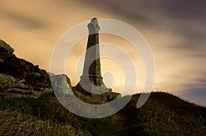 Carn Brea`s Basset monument