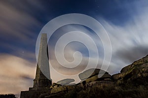 Carn Brea`s Basset monument