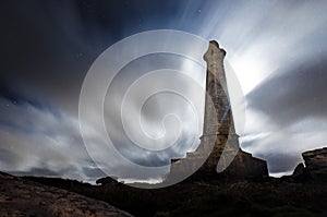 Carn Brea`s Basset monument photo