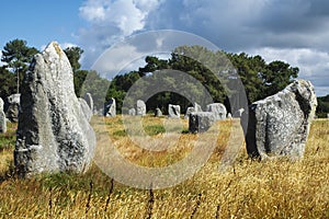 Carnac (Brittany, France): menhir